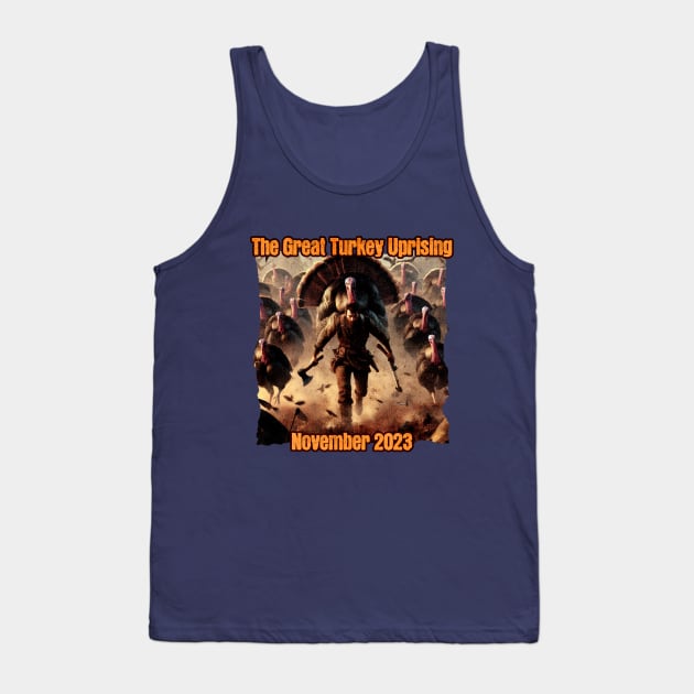 Turkey Uprising Tank Top by MilesNovelTs